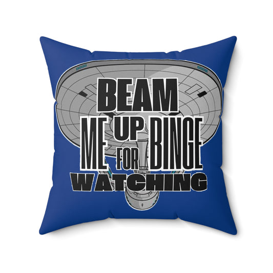 Star Trek Throw Pillow — Boldly Rest Where No One Has Rested Before