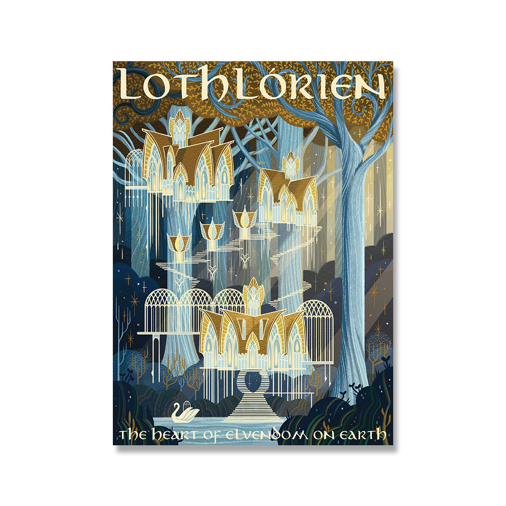 LOTR Lothlorien Print