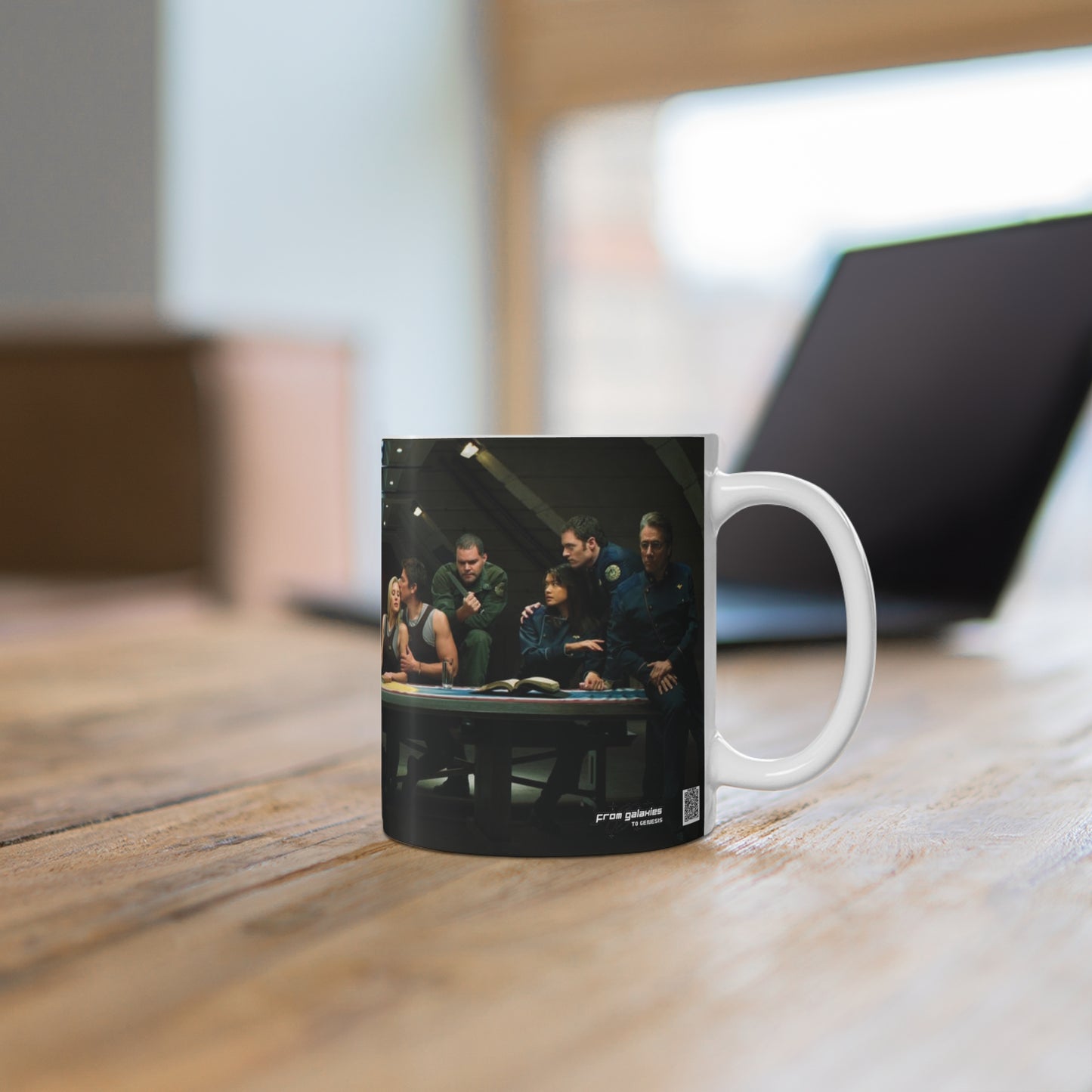 Frakking Fellowship Mug — Battlestar Galactica ‘Last Supper’ Parody