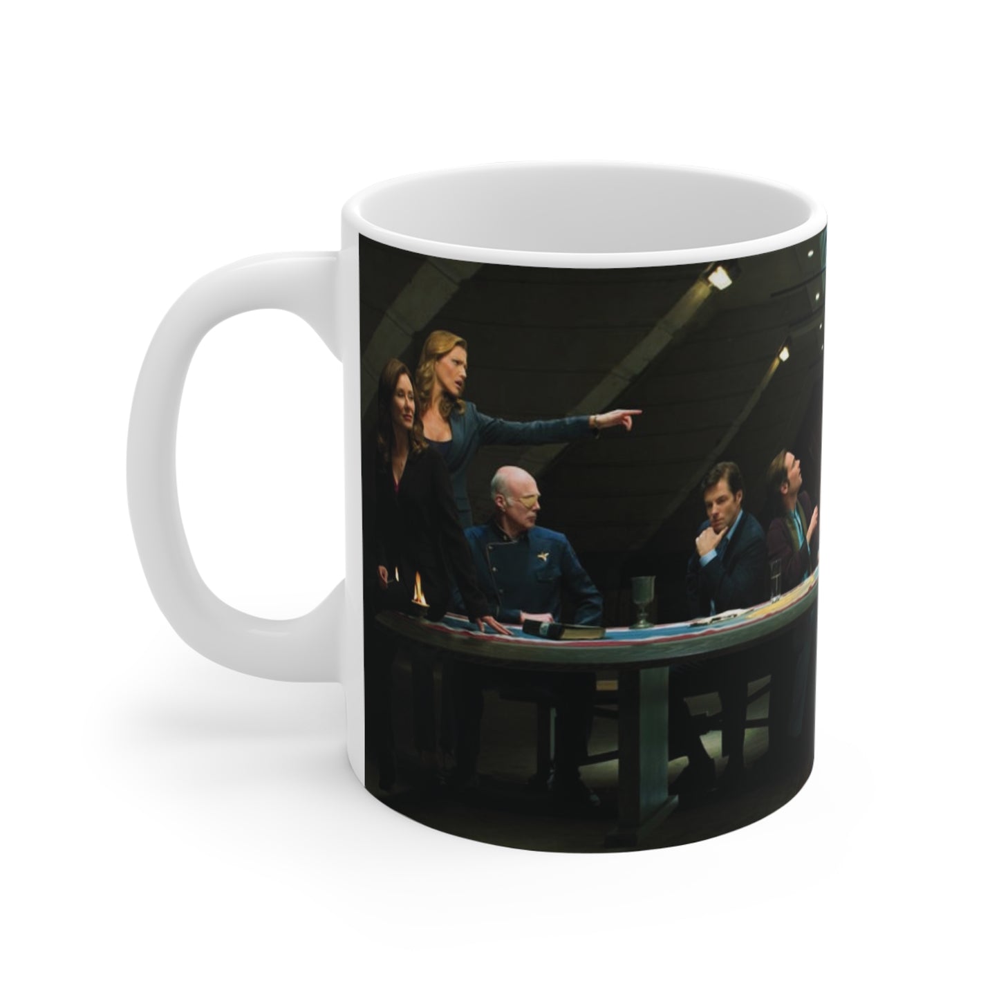 Frakking Fellowship Mug — Battlestar Galactica ‘Last Supper’ Parody