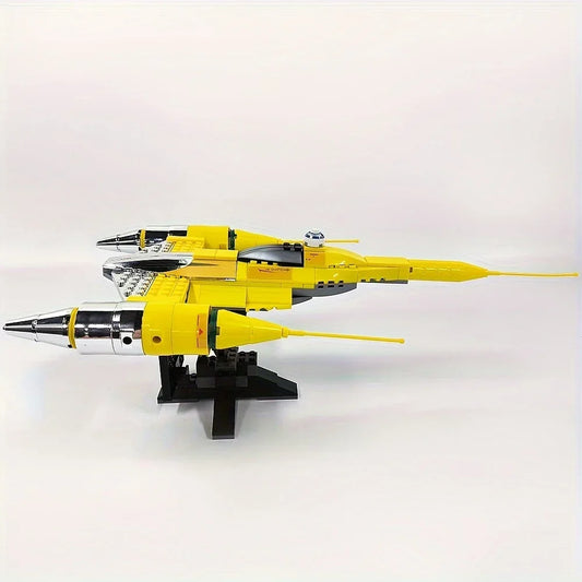 Naboo Starfighter Model — 21888 Piece-Compatible Star Wars Block Set