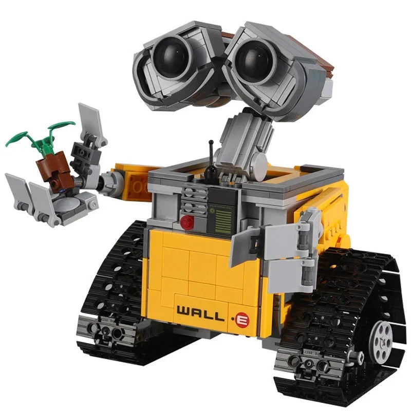 Wall-E Building Block Model — 687-Piece Inspirational Sci-Fi Display Set