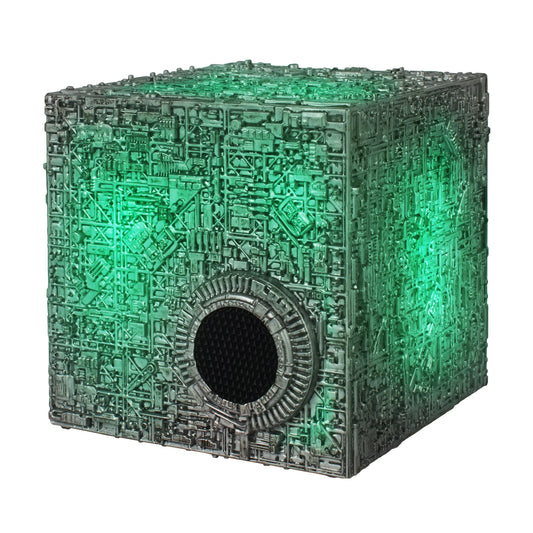 Star Trek Borg Cube LED Bluetooth Speaker – Assimilate Sound & Light