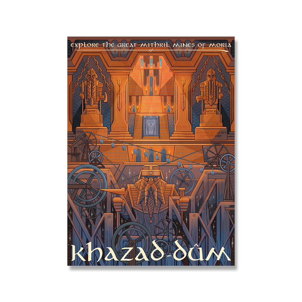 LOTR Khazad-dum Print