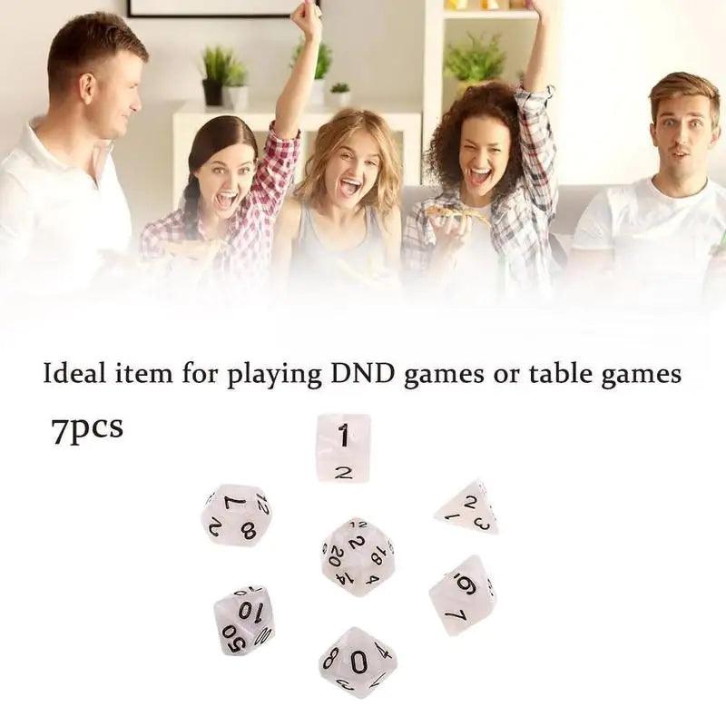 Glow-in the Dark Dice Set - From Galaxies to Genesis