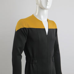 Star Trek Cosplay Costume Command Gold/ Yellow Uniform Jumpsuit - From Galaxies to Genesis