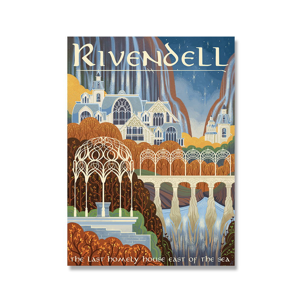 LOTR Rivendell Print