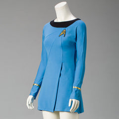 Star Trek Cosplay Blue Uniform Dress