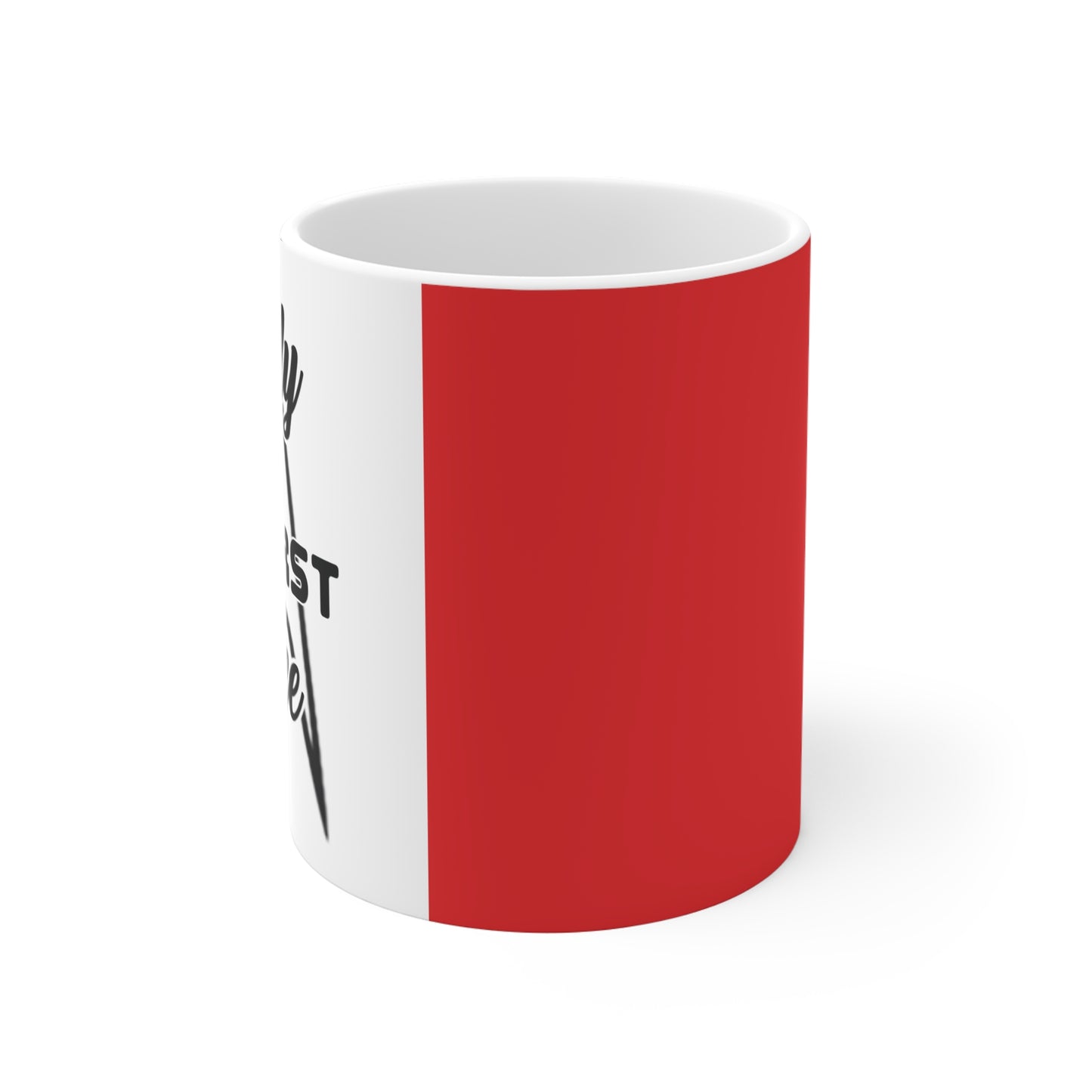 Red Trek Mug 11oz for printify