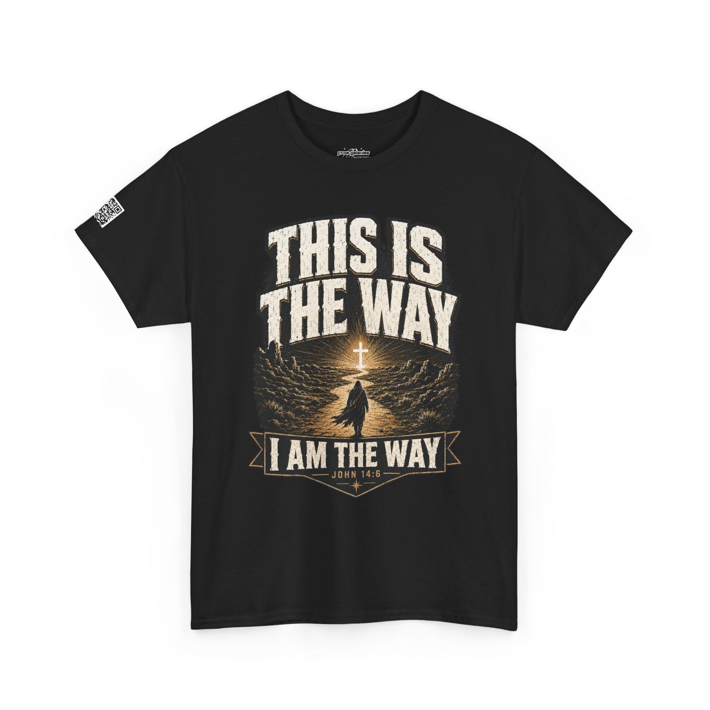 This Is The Way Christian Sci-Fi Tee -John 14:6 Faith Journey Shirt -Mandalorian Inspired Graphic T-Shirt