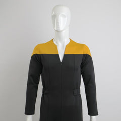 Star Trek Cosplay Costume Command Gold/ Yellow Uniform Jumpsuit - From Galaxies to Genesis