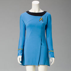 Star Trek Cosplay Blue Uniform Dress