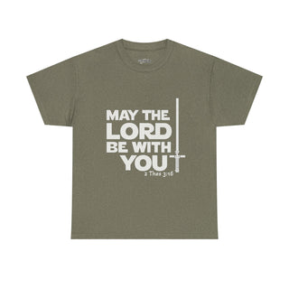 Unisex Heavy Cotton Tee - 'May the Lord Be With...