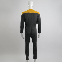 Star Trek Cosplay Costume Command Gold/ Yellow Uniform Jumpsuit - From Galaxies to Genesis