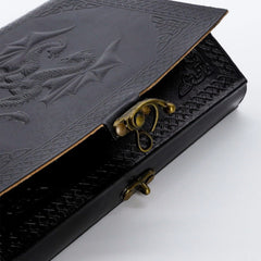 Handmade Leather Double Dragon Journal