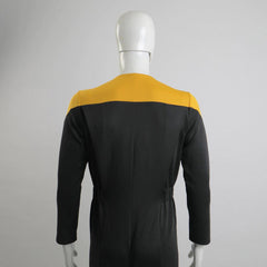 Star Trek Cosplay Costume Command Gold/ Yellow Uniform Jumpsuit - From Galaxies to Genesis