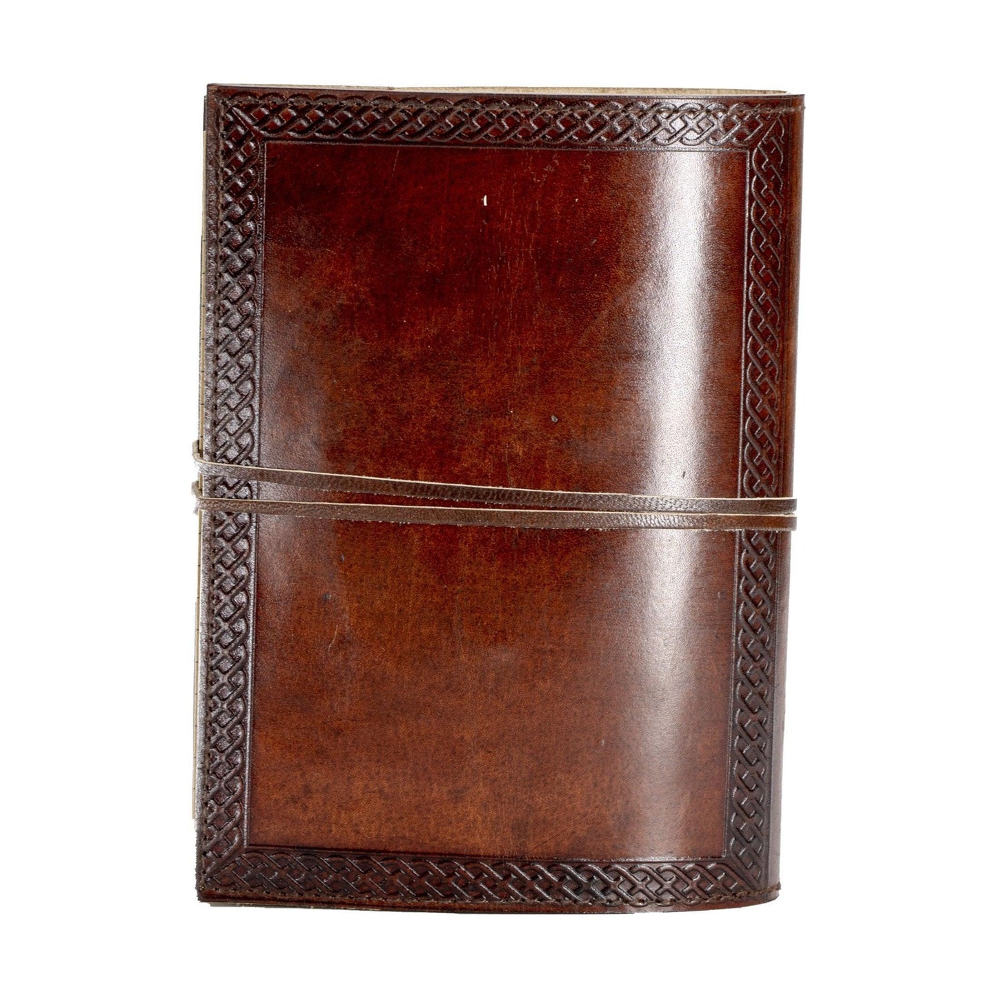 Double Dragon Journal — Refillable Leather Notebook for Stories & Scriptures