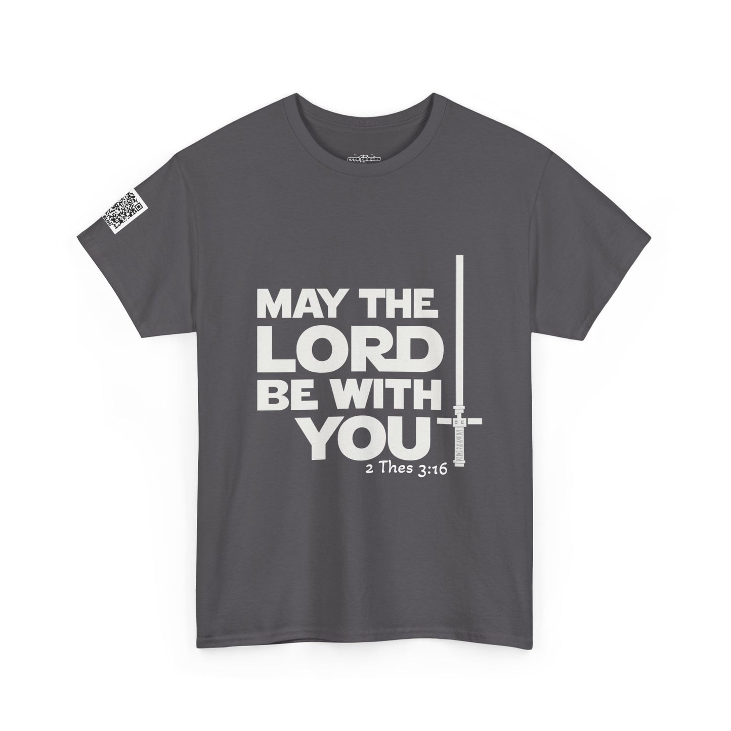 May the Lord Be With You Tee — Galactic Blessing Statement Shirt