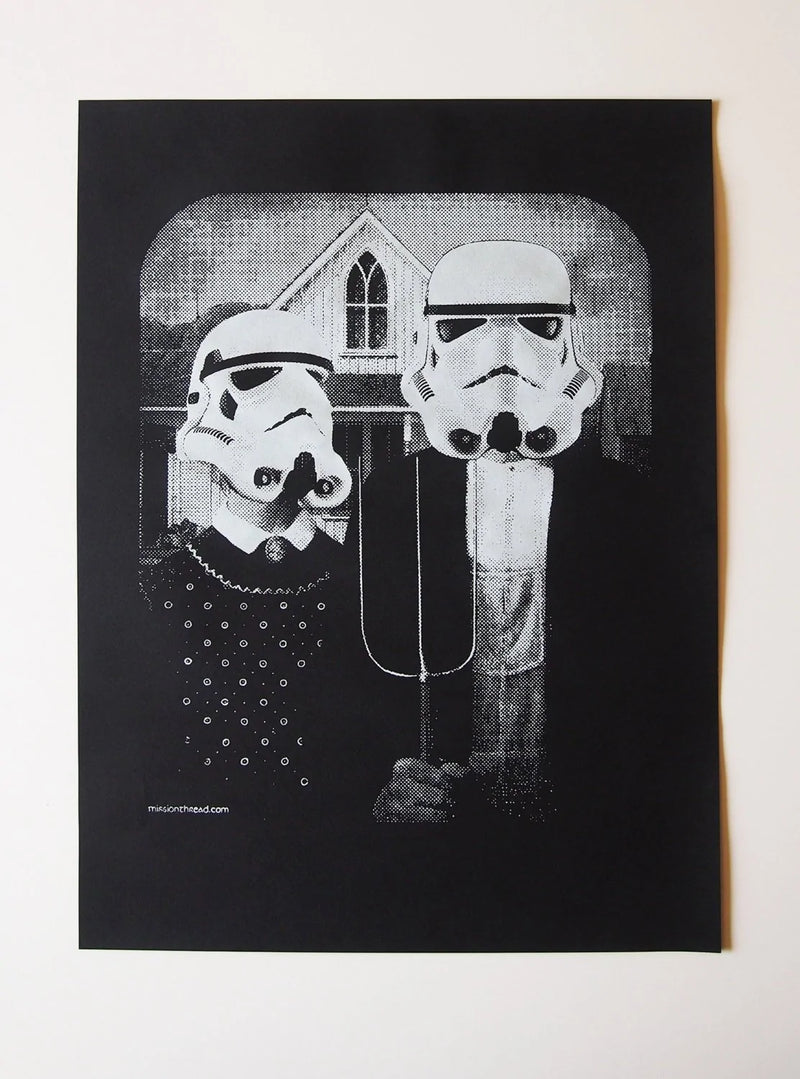 Star Wars American Gothic Print