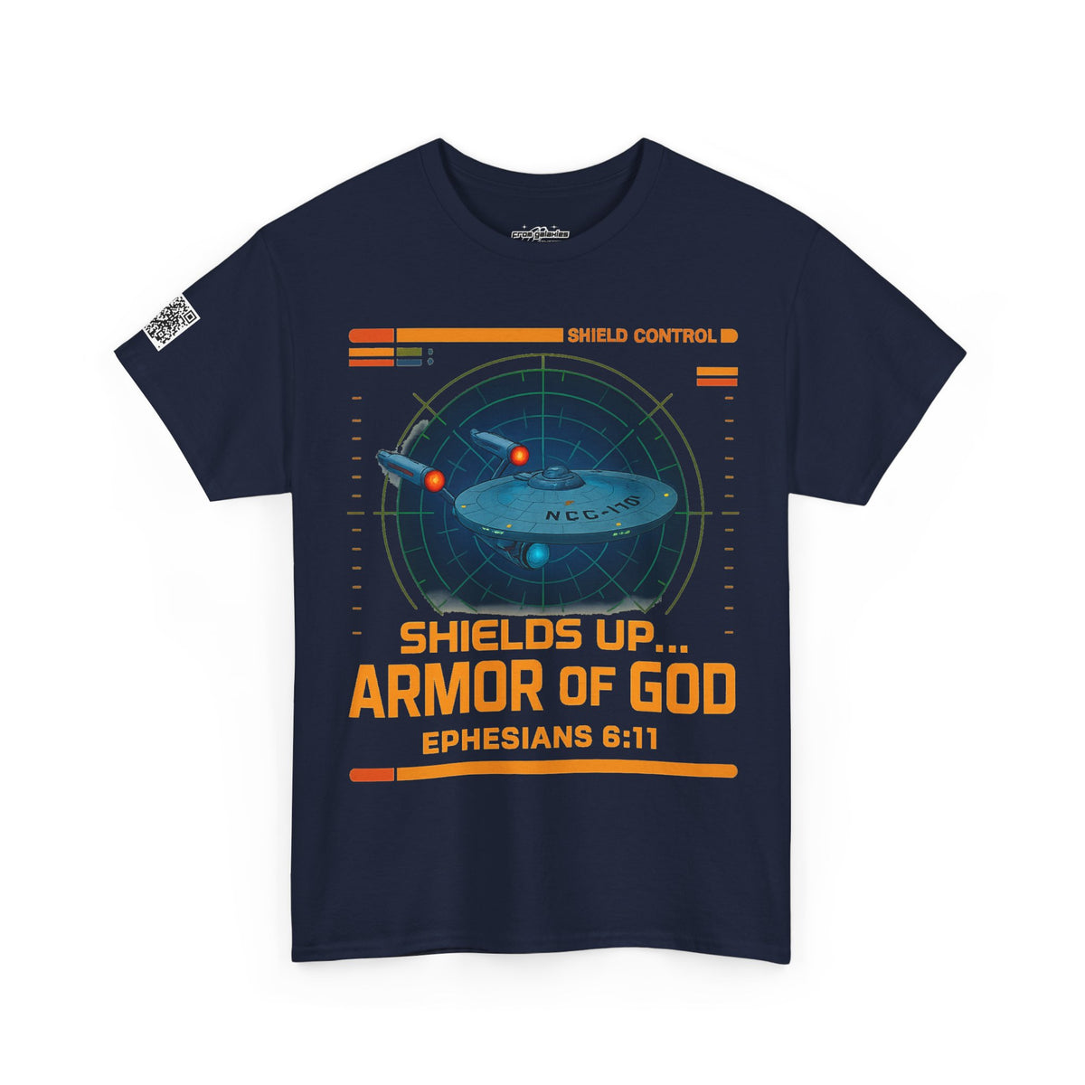 Armor of God T-Shirt-Navy