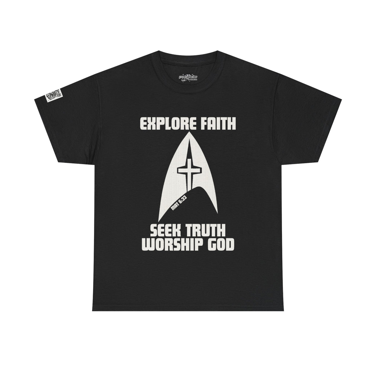Faith-Seek-Worship T-Shirt-Black