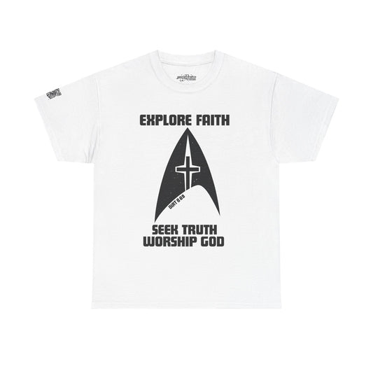 Faith-Seek-Worship T-Shirt-White