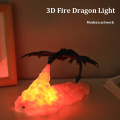 3D Print LED Dargon Night Light - From Galaxies to Genesis