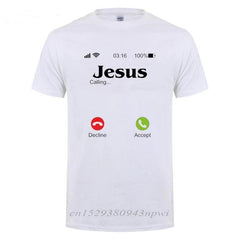 Jesus Is Calling T Shirt - From Galaxies to Genesis