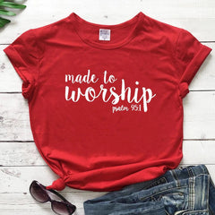 Made To Worship T-shirt - From Galaxies to Genesis