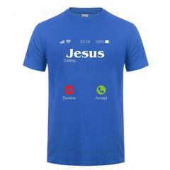 Jesus Is Calling T Shirt - From Galaxies to Genesis