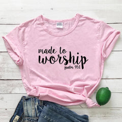 Made To Worship T-shirt - From Galaxies to Genesis