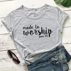 Made To Worship T-shirt - From Galaxies to Genesis