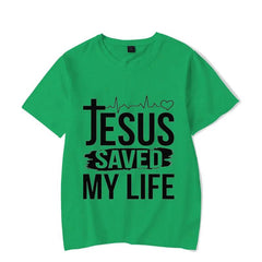 Jesus Save My Life T-Shirt - From Galaxies to Genesis