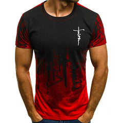 Faith Cross T-Shirt - From Galaxies to Genesis