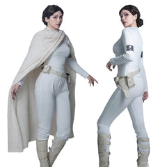 Padme Cosplay Cloak Battle Suit - From Galaxies to Genesis