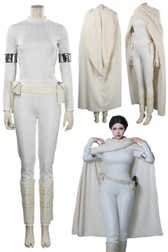 Padme Cosplay Cloak Battle Suit - From Galaxies to Genesis