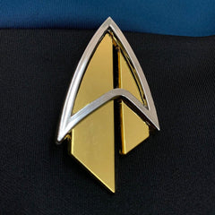 "The Next Generation" Admiral Communicator Badge - From Galaxies to Genesis