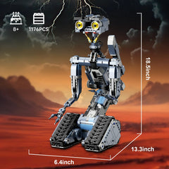 Shorts Circuit Johnny 5 Robot Building Block Set