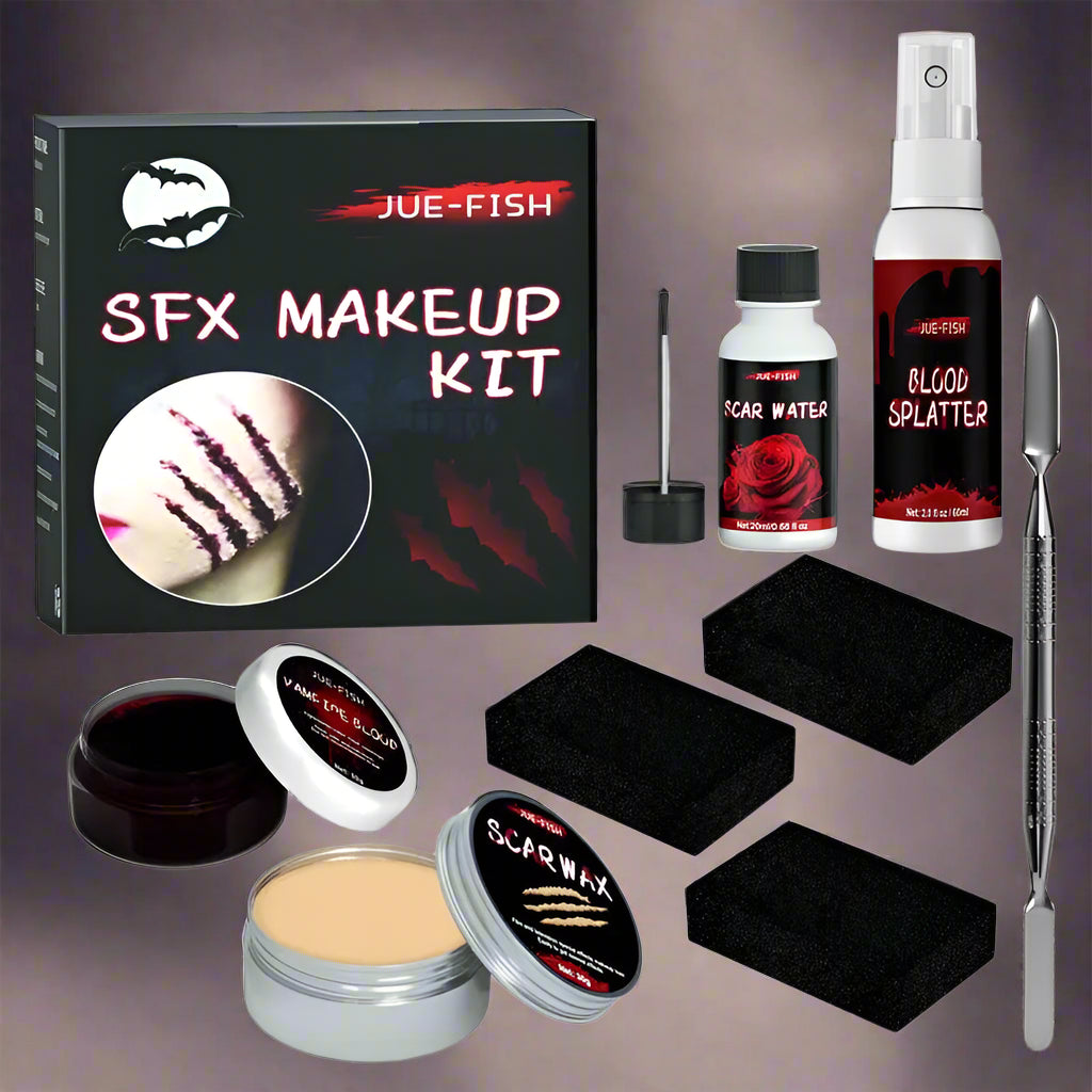 Cosplay Special Effects Fake Scar Wound Makeup Kit Bag - From Galaxies to Genesis