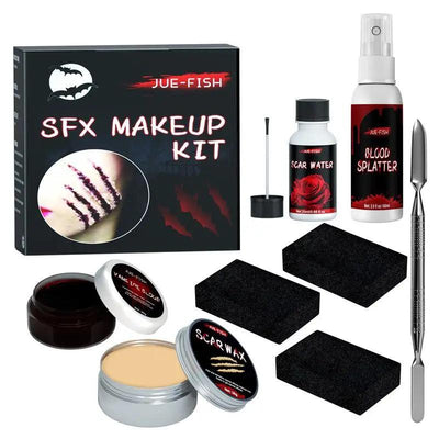 Cosplay Special Effects Fake Scar Wound Makeup Kit Bag - From Galaxies to Genesis