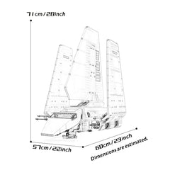 Star Wars Imperial Shuttle Lambda-class T-4a