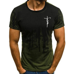 Faith Cross T-Shirt - From Galaxies to Genesis