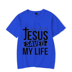 Jesus Save My Life T-Shirt - From Galaxies to Genesis