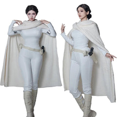 Padme Cosplay Cloak Battle Suit - From Galaxies to Genesis