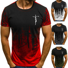 Faith Cross T-Shirt - From Galaxies to Genesis