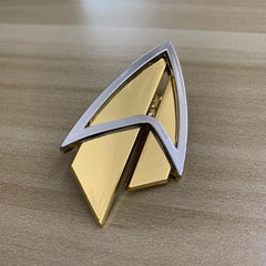 "The Next Generation" Admiral Communicator Badge - From Galaxies to Genesis