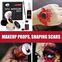 Cosplay Special Effects Fake Scar Wound Makeup Kit Bag - From Galaxies to Genesis