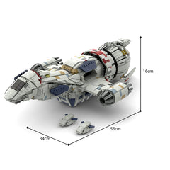 BuildMoc Firefly Serenity Spaceship