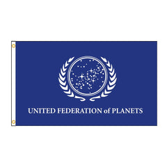 United Federation of Planets Flag - From Galaxies to Genesis