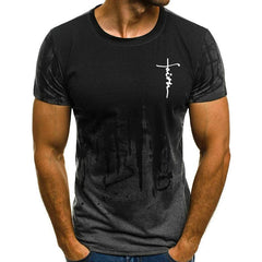 Faith Cross T-Shirt - From Galaxies to Genesis